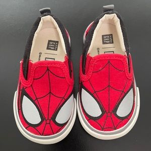 Little Boy Spider-Man Shoes Size 5